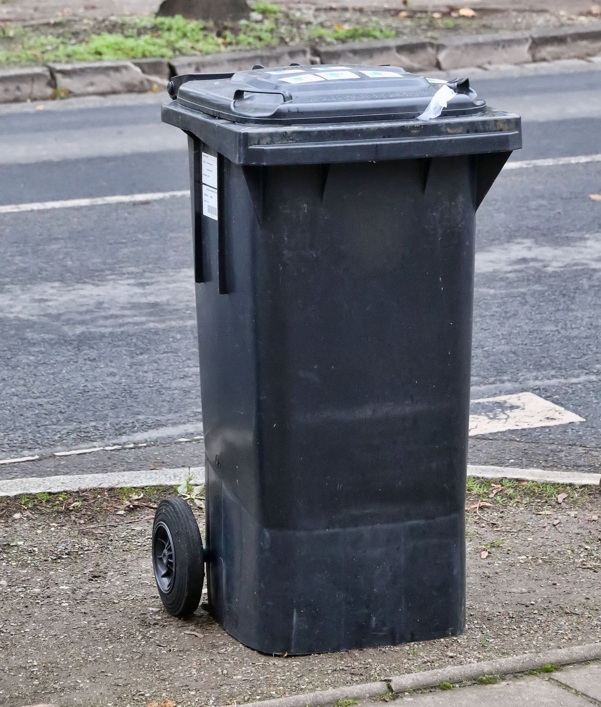 Was Gehört In Die Schwarze Tonne Abfallentsorgung in Mansfeld-Südharz: Warum beim Aufkleber für die