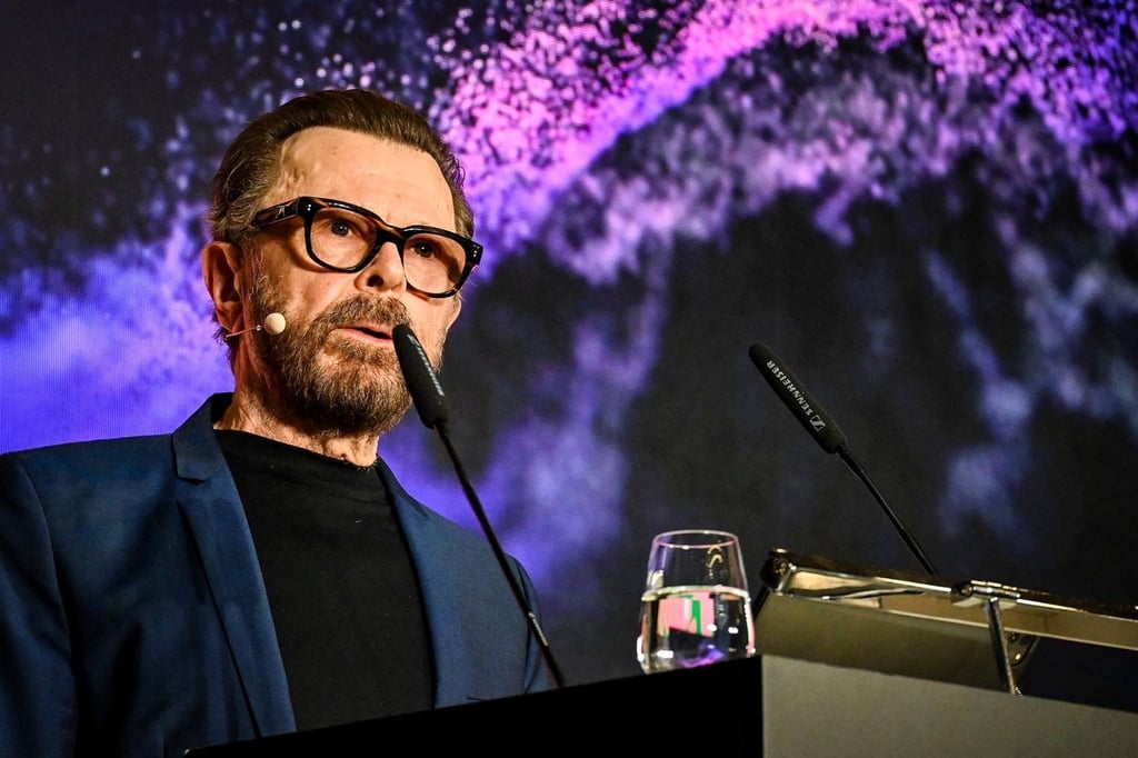 Abba-Musiker Björn Ulvaeus spricht auf der Innovationskonferenz DLD.