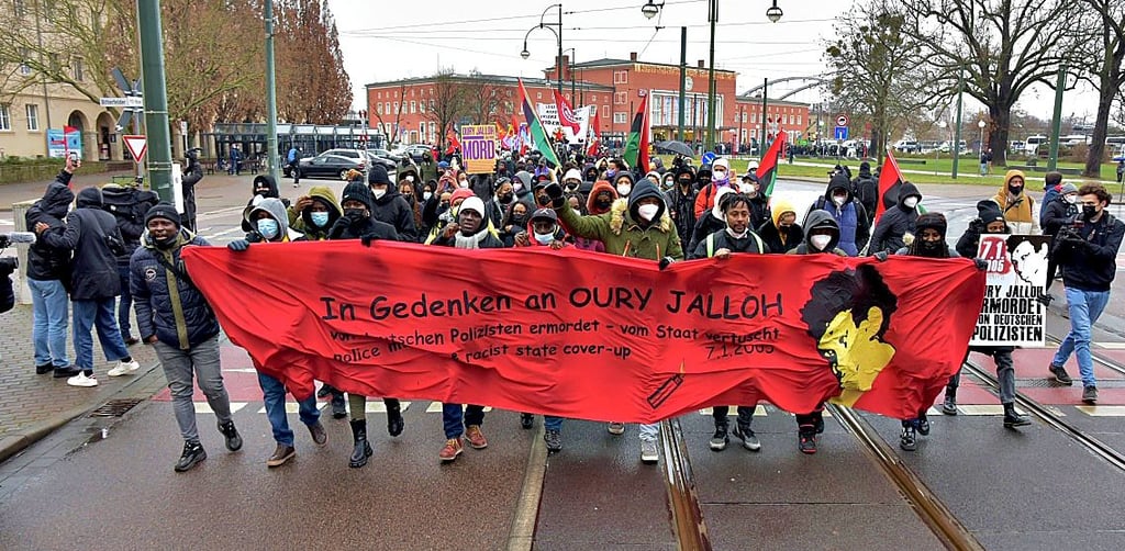Demo Gedenken an Oury Jalloh