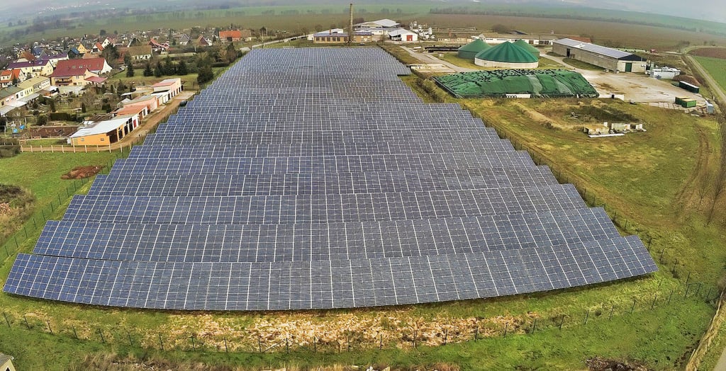 Ein großer Solarpark und eine Biogasanlage gibt es bereits in Kelbra.