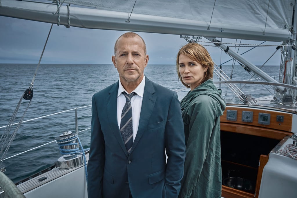 Simon Kessler (Heino Ferch) und Silke Broder (Anja Kling) in einer Szene aus „Die Frau im Meer“.