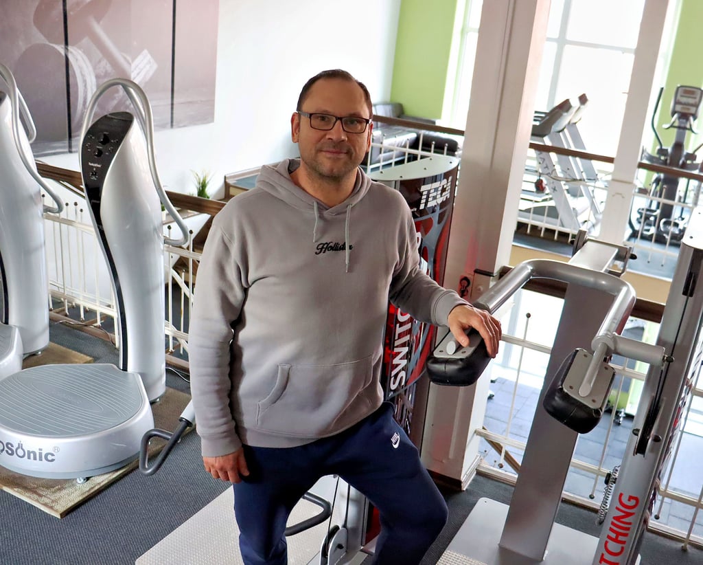 Im Januar begrüßt Dirk Spaehn in seinem Klötzer Fitness-Studio stets viele Neulinge. Die starten mit guten Vorsätzen, doch nicht alle halten durch.