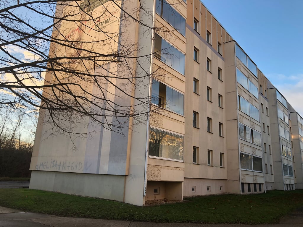 Dieser Wohnblock am Kornwestheimer Ring soll in diesem Jahr abgerissen werden.