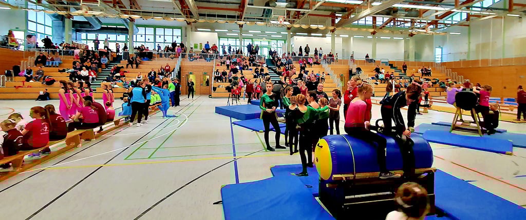 Sehr gut gefüllt war die Beetzendorfer Sporthalle bei den Kinder- und Jugendspielen.