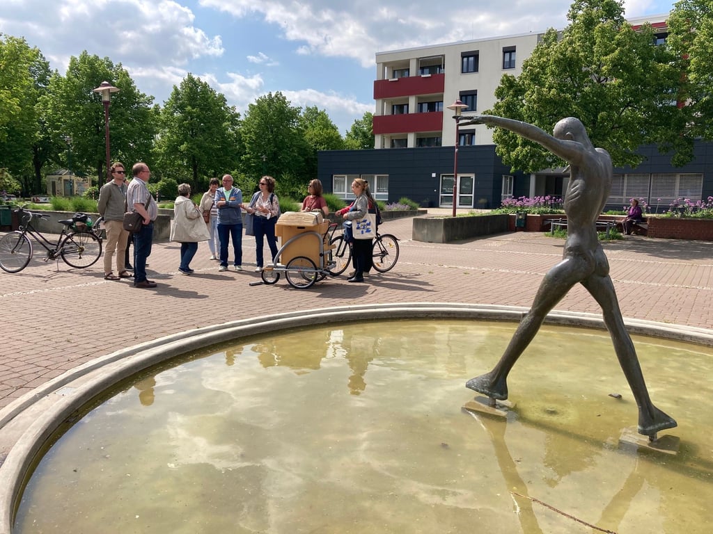Beim Tag der Städtebauförderung geht es in Magdeburg-Olvenstedt jedes Jahr unter anderem um klimafreundliches Wohnen.