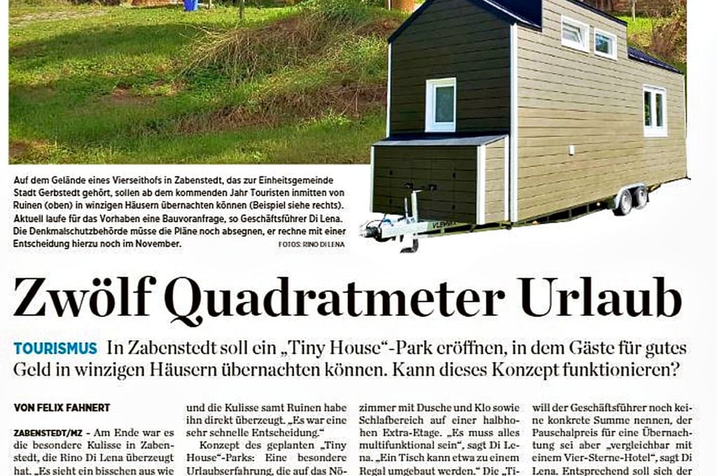 So titelte die MZ am 6./7. November 2021.