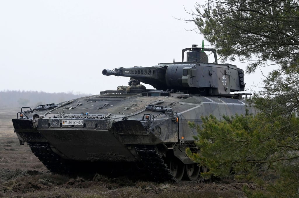 Ein Puma-Schützenpanzer im Einsatz.