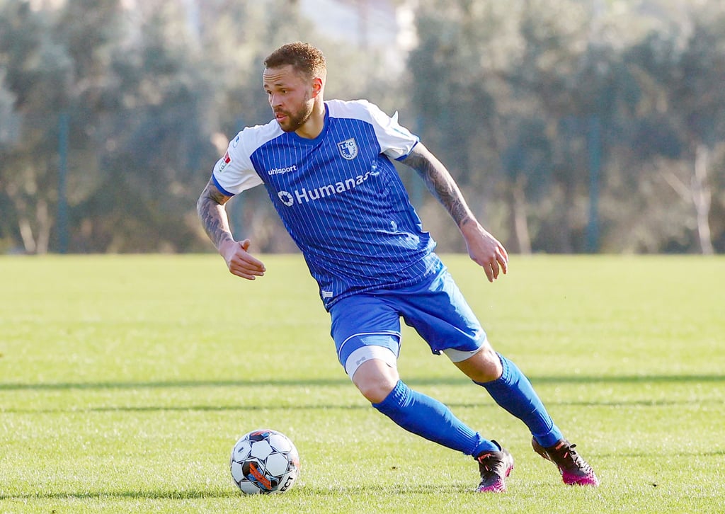 Machte im Trainingslager auf sich aufmerksam: Angreifer Luc Castaignos. Der Niederländer belohnte sich mit einem Vertrag beim FCM, dem er mit Toren zum Klassenerhalt verhelfen soll.