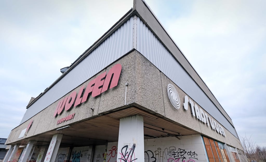 Das "Stadt Wolfen" war einst Restaurant, Disco, Jugendtreff und Stadtteilzentrum in Wolfen-Nord.