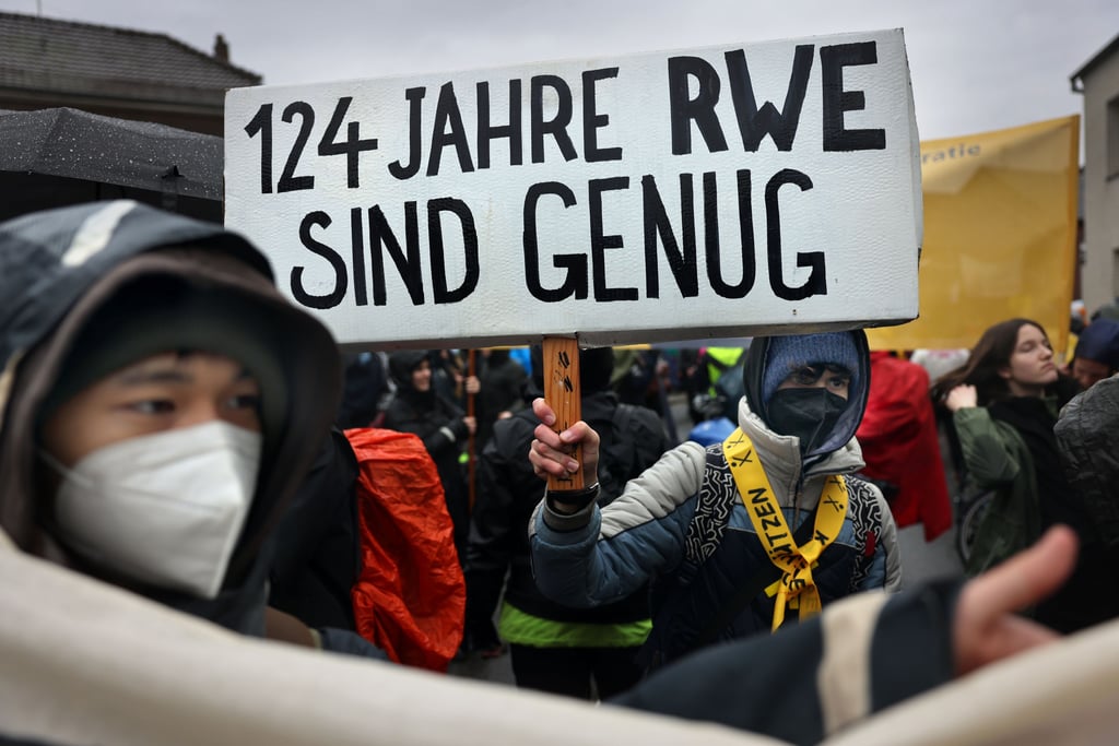 Klima-Protest in Lützerath