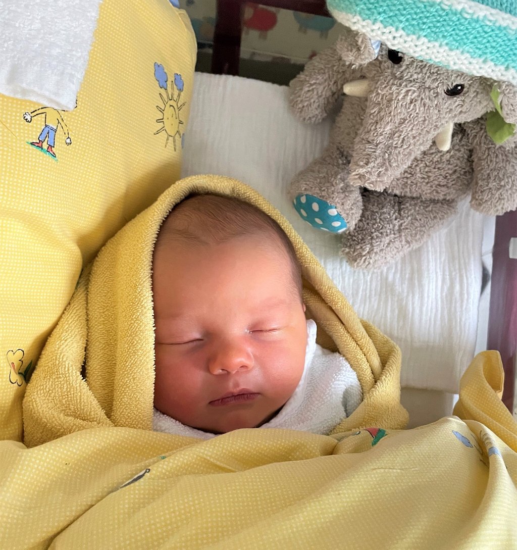 Lennox Ivo wurde am 2. Januar um 2.10 Uhr geboren.