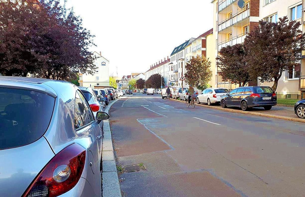 Die Umgestaltung der Friesenstraße war 2019 vom Stadtrat Magdeburg beschlossen worden, eine Umsetzung lässt auf sich warten.