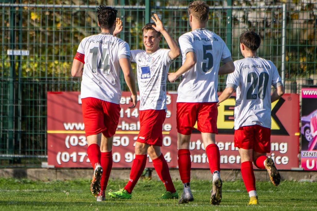 Der VfL Halle 96 spielt eine ganz starke Oberliga-Saison.