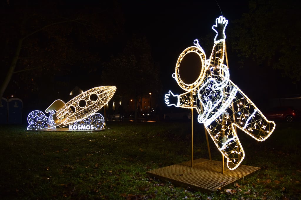 Ende November 2022 wurde die „kosmische Lichterwelt“ in Magdeburg eingeweiht. Nun könnte ein weiteres Element realisiert werden.