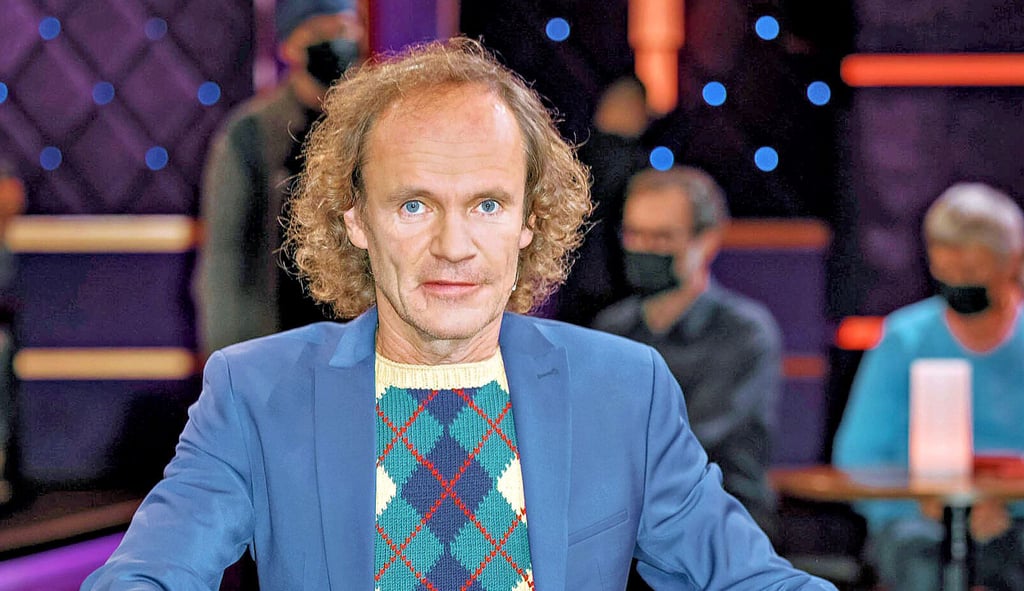 Comedian Olaf Schubert, hier als Gast bei der Talkshow Riverboat, tritt am 14. Januar in der Sangerhäuser Mammuthalle auf.