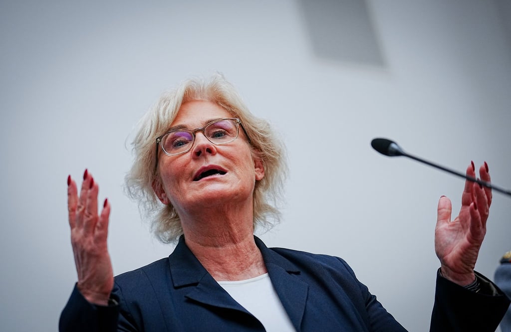 Kurz vor dem Aus? Verteidigungsministerin Christine Lambrecht ist schon länger umstritten.
