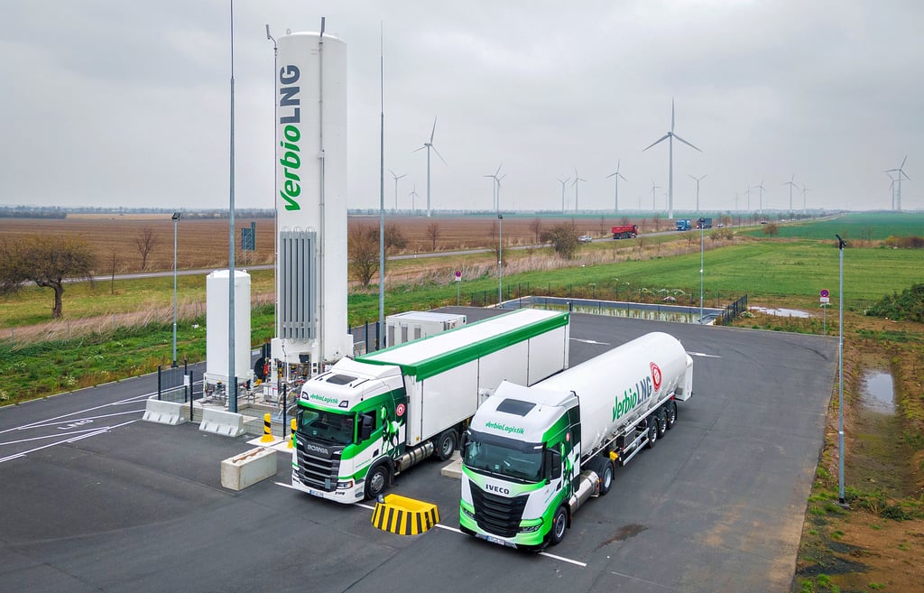 Künftig soll an der Tankstelle in Zörbig das Bio-Flüssiggas verfügbar sein. Die Produktion soll in diesem Jahr starten.