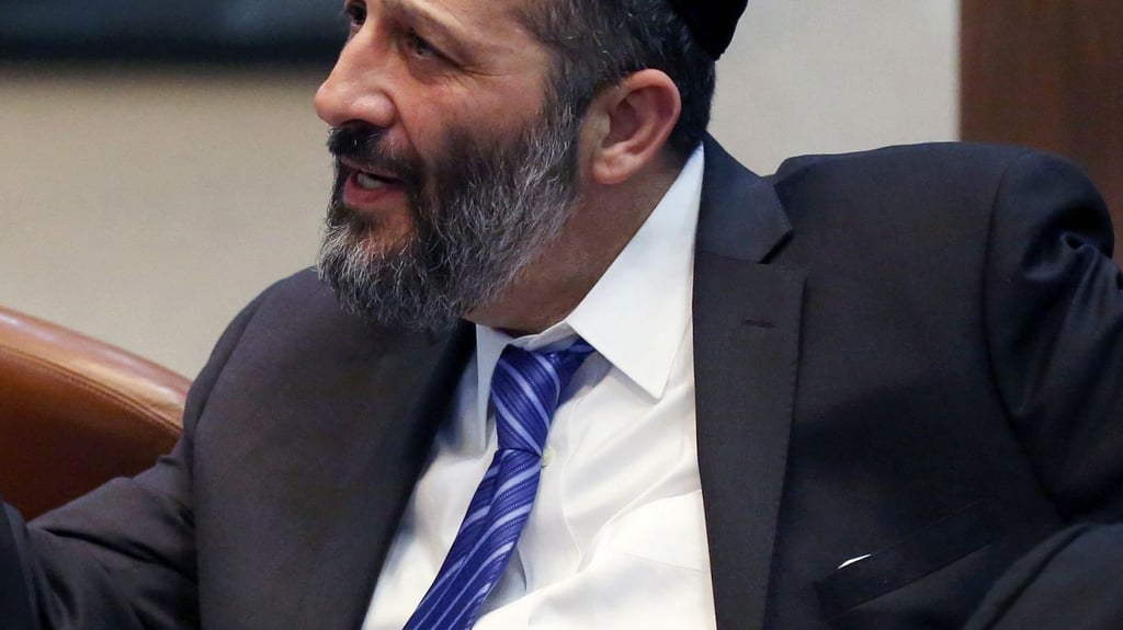 Arie Deri ist in Netanjahus Kabinett Innen- und Gesundheitsminister (Archivbild).