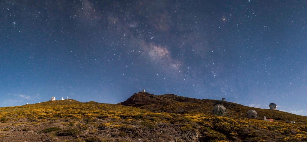 Wenig Licht am Boden und freie Sicht in den Himmel: La Palma vermarktet sich als ideales Reiseziel für Sternenbeobachter.