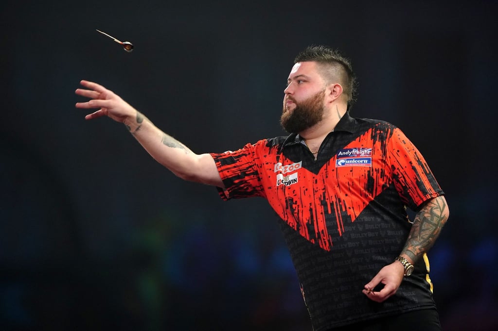 Der Engländer Michael Smith warf einen Neun-Darter - ausgerechnet im WM-Finale.