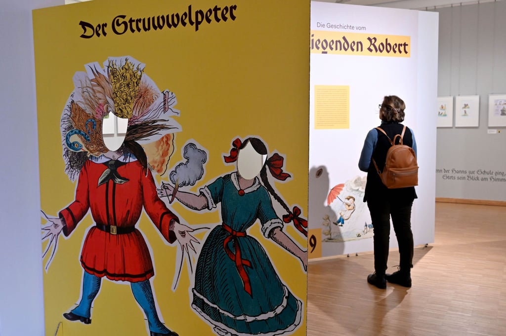 Im Kulturhistorischen Museum Magdeburg geht die große Struwwlpeter-Ausstellung am Sonntag zu Ende.
