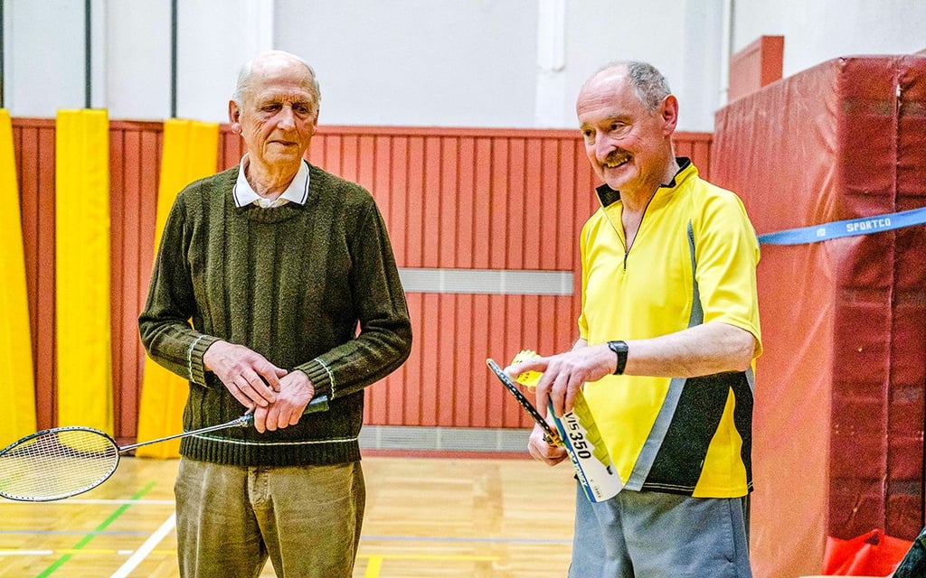 Hans Kleemann (li.) gehört zu den Gründungsmitgliedern.