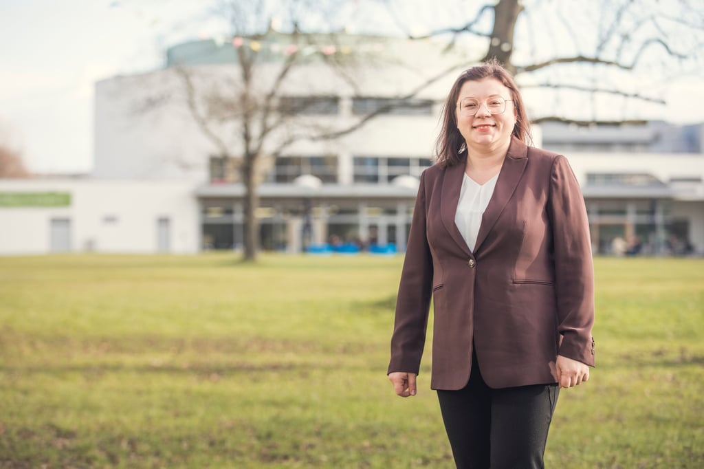 Umweltepidemiologin Prof. Kateryna Fuks lehrt  seit etwas mehr als einem Jahr als Professorin für Umwelt und Gesundheit an der Hochschule Magdeburg-Stendal.