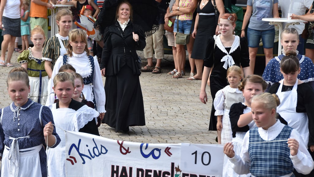 Einen historischen Festumzug gab es in Haldensleben zuletzt zur 1050-Jahrfeier 2016.