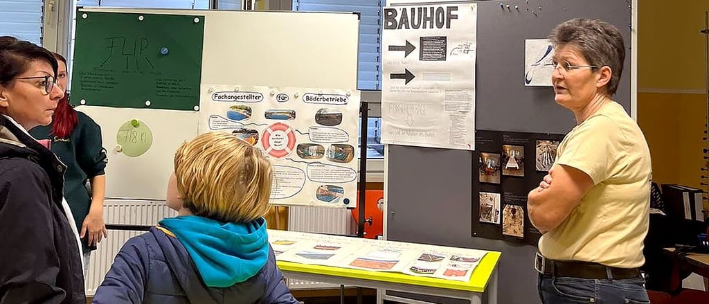 Eltern und Schüler kamen in der Lessing-Ganztags- und Gemeinschaftsschule mit Pädagogen ins Gespräch.