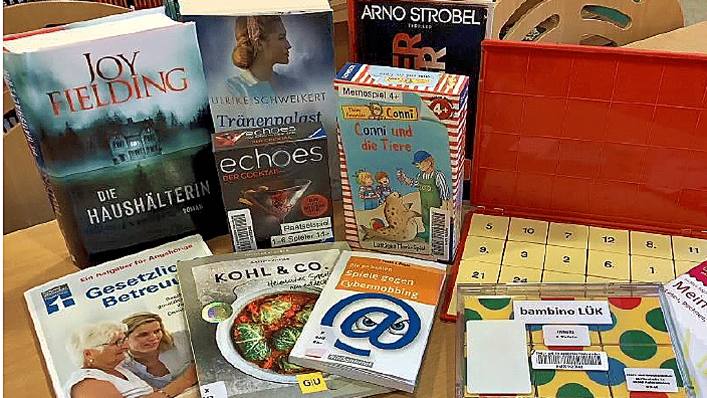 Der Bestand der Bibliothek wurde 2022 erweitert.