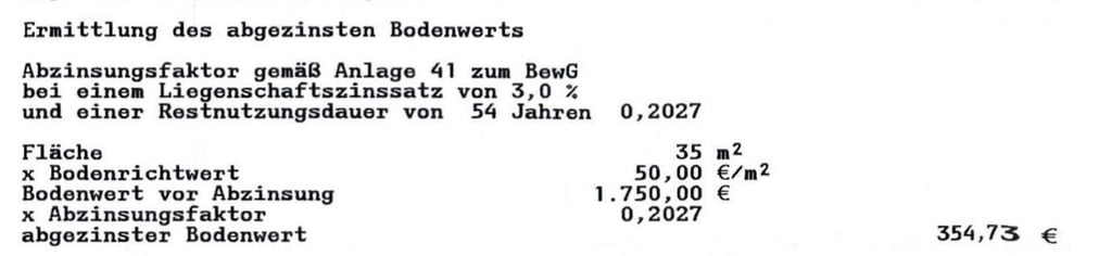 Auszug aus dem Grundsteuerbescheid einer 32-Quadratmeter-Wohnung in Merseburg.
