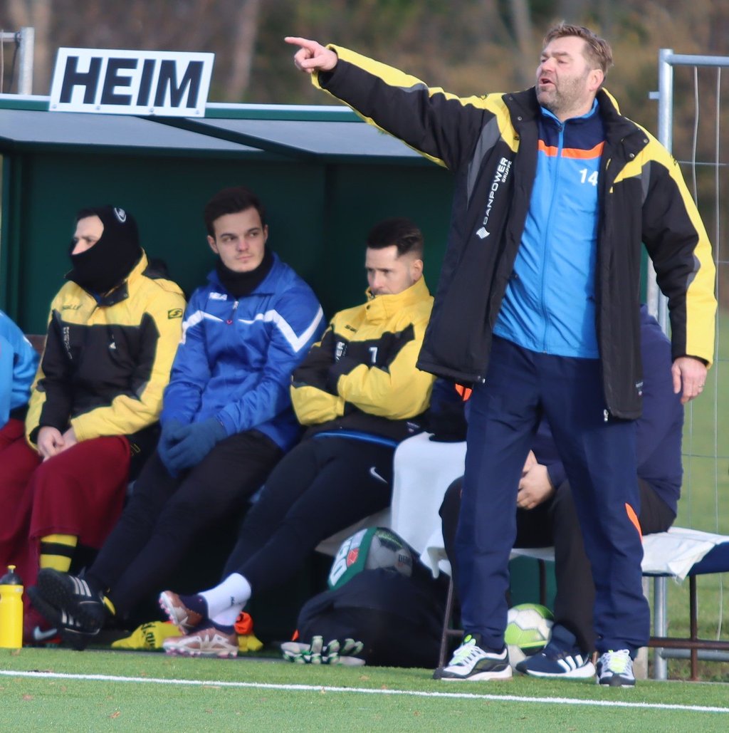 Trainer Jiri Andrusak trieb seine Elf immer wieder nach vorn.