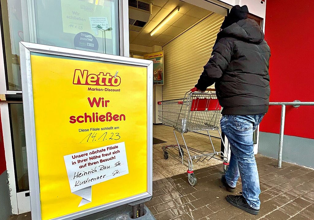 Der Netto-Markt an der Gröbziger Straße in Bernburg schließt.