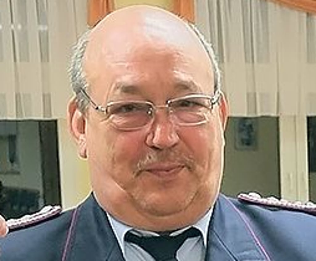 Ralf Kersten, Ortswehrleiter von Vehlgast-Kümmernitz.