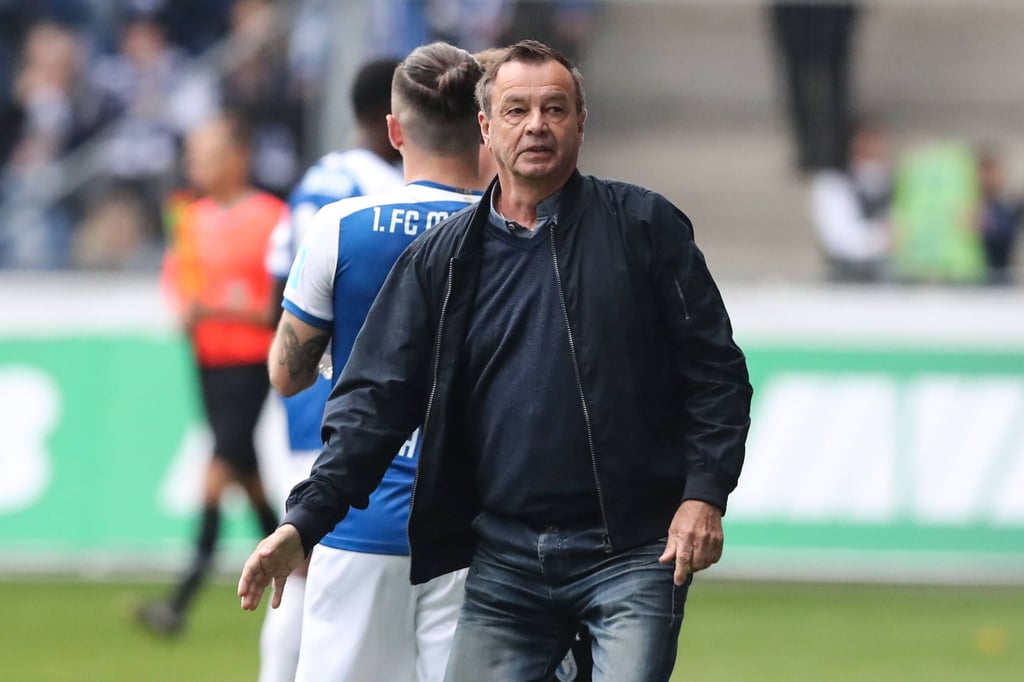 Otmar Schork arbeitet beim 1. FC Magdeburg an Wintertransfers.