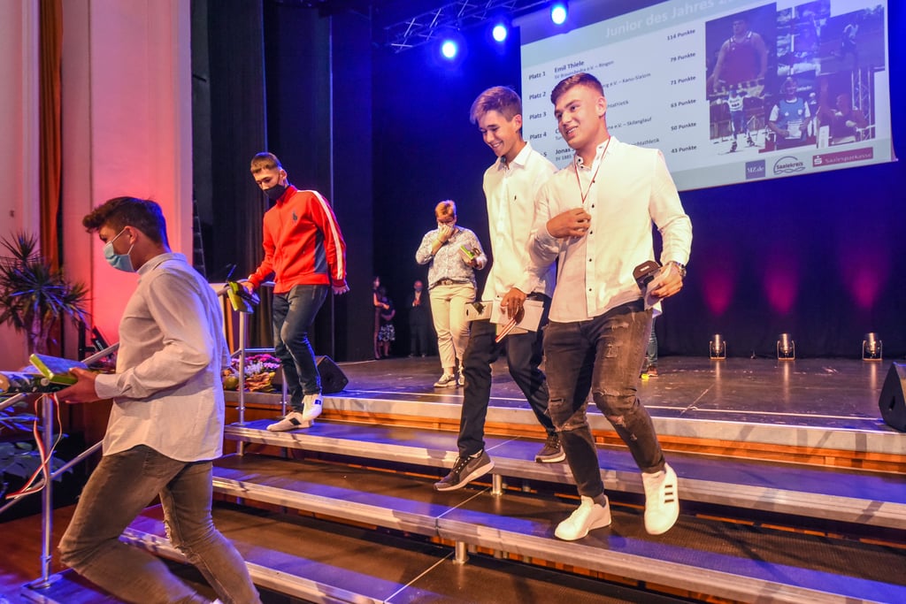 Die Sportler des Jahres 2019 konnten vor der Coronapandemie bei einer Gala geehrt werden.
