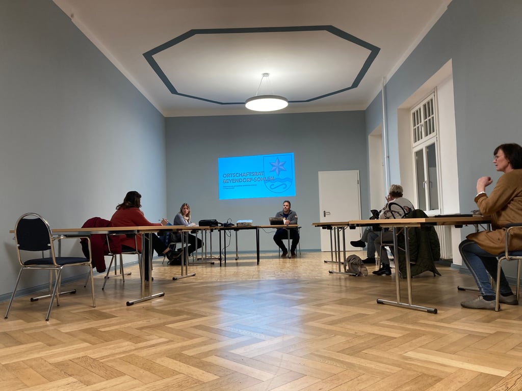 Der Ortschaftsrat Beyendorf-Sohlen in Magdeburg tagt einmal im Monat in öffentlicher Runde.