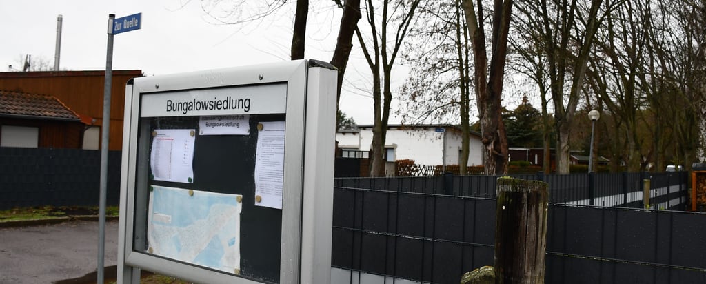 Die Bungalowsiedlung in Arendsee ist einen beliebter Ort für einen Nebenwohnsitz.