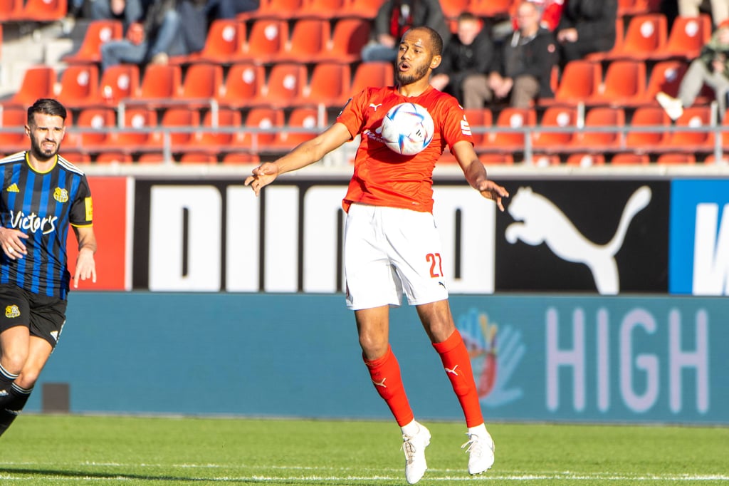 Louis Samson ist beim Halleschen FC wieder eine Option für die Startelf in der 3. Liga.