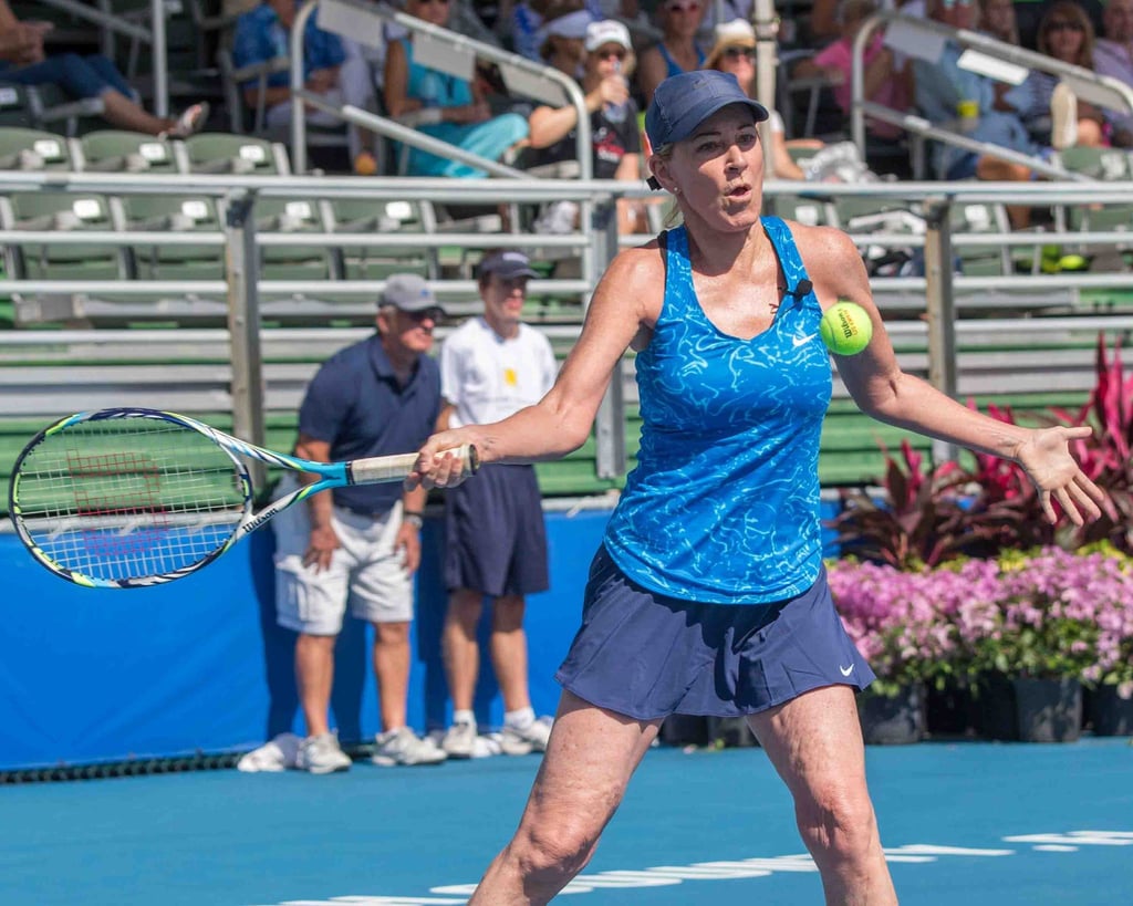 Die ehemalige US-Tennisspielerin Chris Evert hatte vor einem Jahr ihre Krebserkrankung öffentlich gemacht.