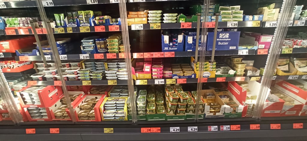 Preissturz: Warum Butter jetzt wieder günstiger wird.