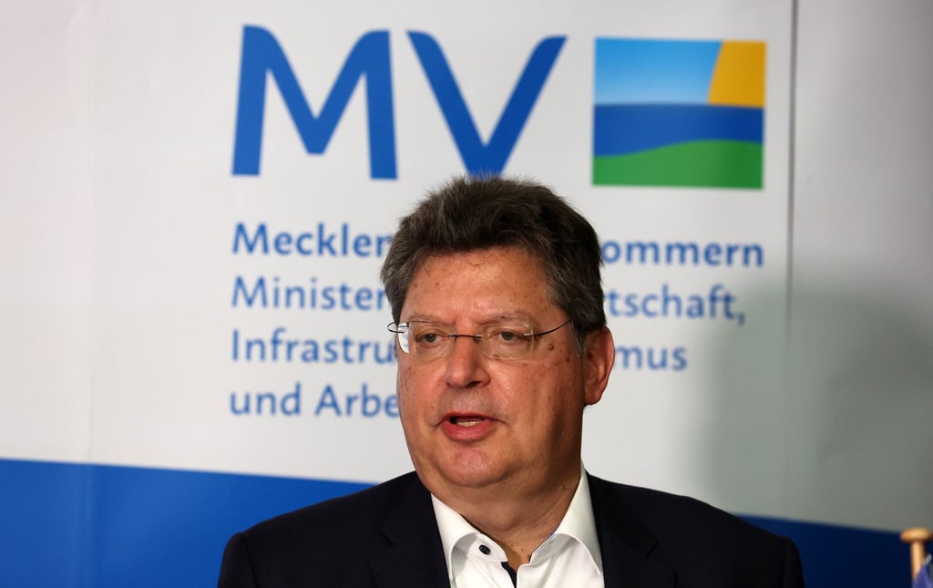 Reinhard Meyer, Wirtschaftsminister von Mecklenburg-Vorpommern.