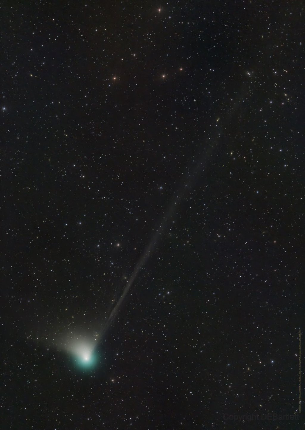 Ein ganz selter Anblick: Der Komet C/2022 E3 (ZTF) kommt nur alle rund 50.000 Jahre vorbei.