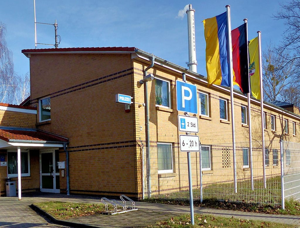 Die frühere Revierstation in Wolfen-Nord ist seit längerem Sitz der Zentralen Verfügungseinheit der Polizeiinspektion Dessau-Roßlau.