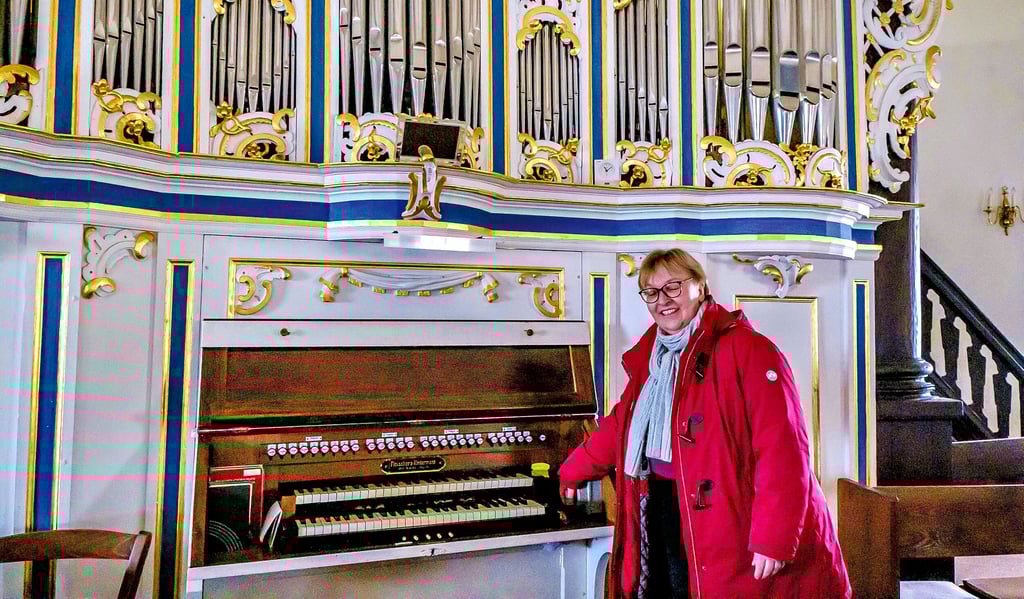 Pfarrerin Bärbel Spieker, Stadtkirche Oranienbaum: Die dortige Orgel muss generalüberholt werden.