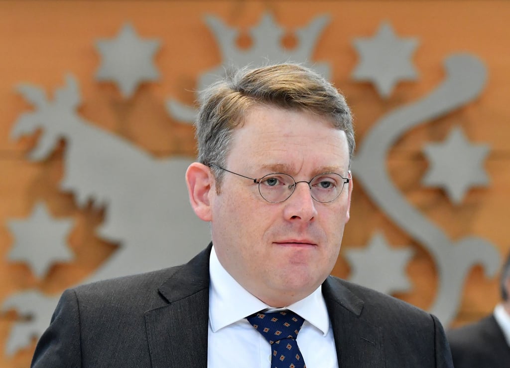 Thüringens damaliger Landtagspräsident Christian Carius.