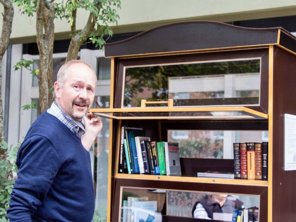 Die Bücherschränke in Hannover, die es seit 2005 gibt, dienen als Vorbild für das Magdeburger Uni-Projekt.