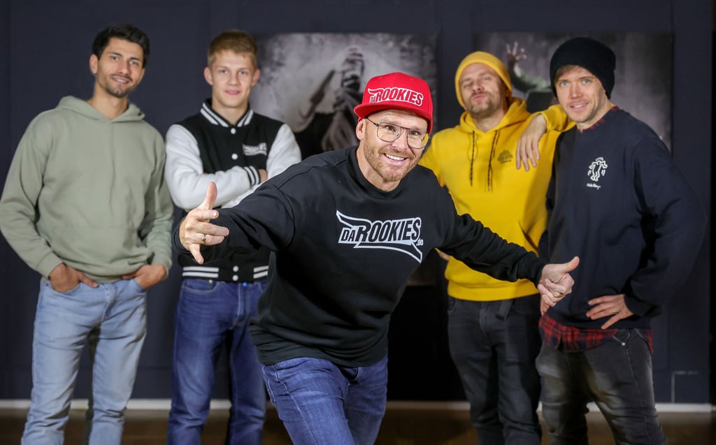 Nils Klebe ist der Kopf der „Da Rookies" und seit vielen Jahren ein Botschafter für die Stadt. Jetzt ist die Truppe auch Magdeburger des Jahres 2022, gekürt von den Lesern der Magdeburger Volksstimme.
