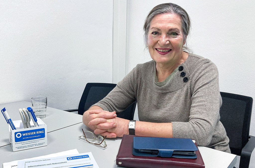 Kirsten Dietel aus Schkopau engagiert sich seit 2005 ehrenamtlich in der Opferhilfe des Weißen Rings.