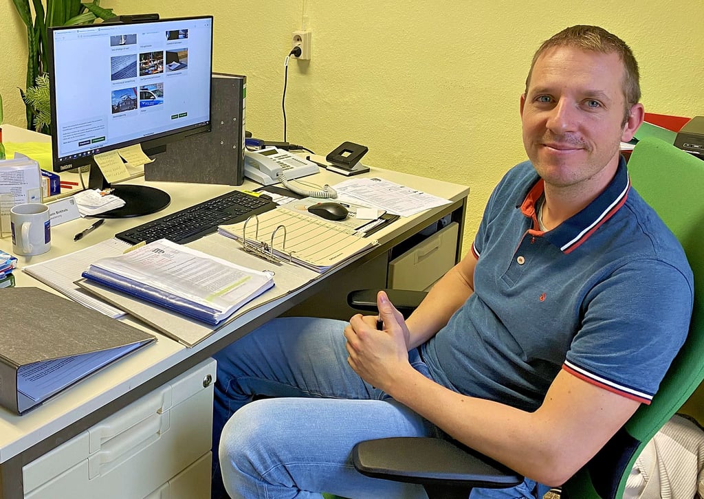 Martin Preißner ist seit Mitte Dezember neu im Team der Gemeindeverwaltung Huy.